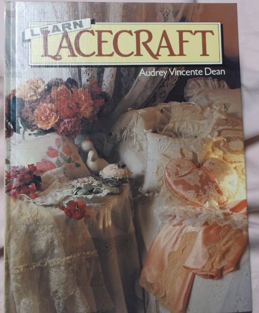 LEARN LACECRAFT instruction pattern design 50 project sewing embellishment 1990
