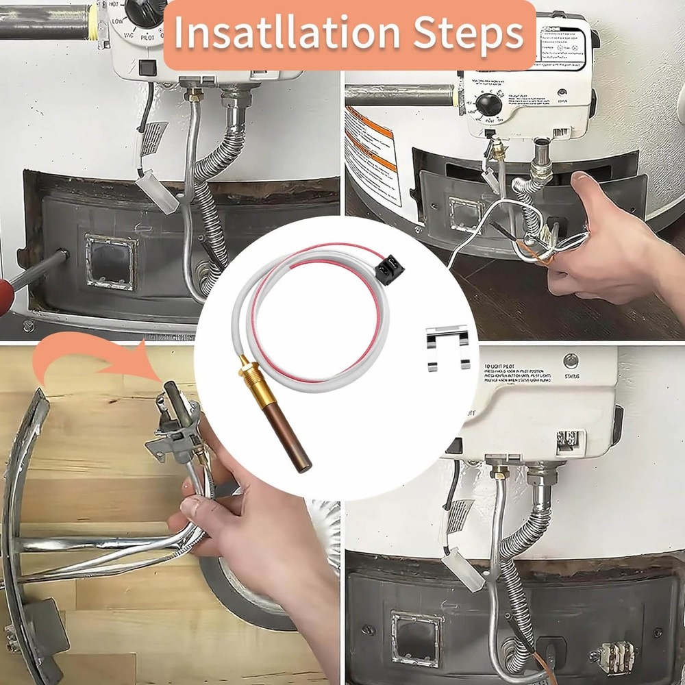 SP20824 750mV Thermocouple Replacement For Rheem For Ruud Water Heater SP20754