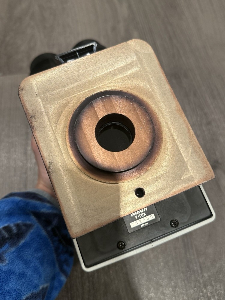 Nikon Microscope Y-TEX Ergonomic Tilting Telescoping Eclipse Binocular Head