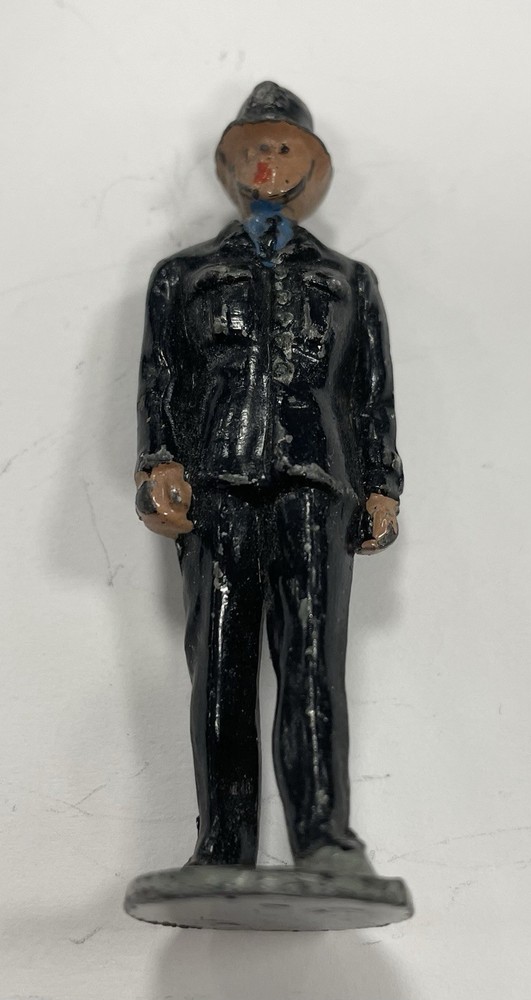 Vintage Die-Cast Policeman