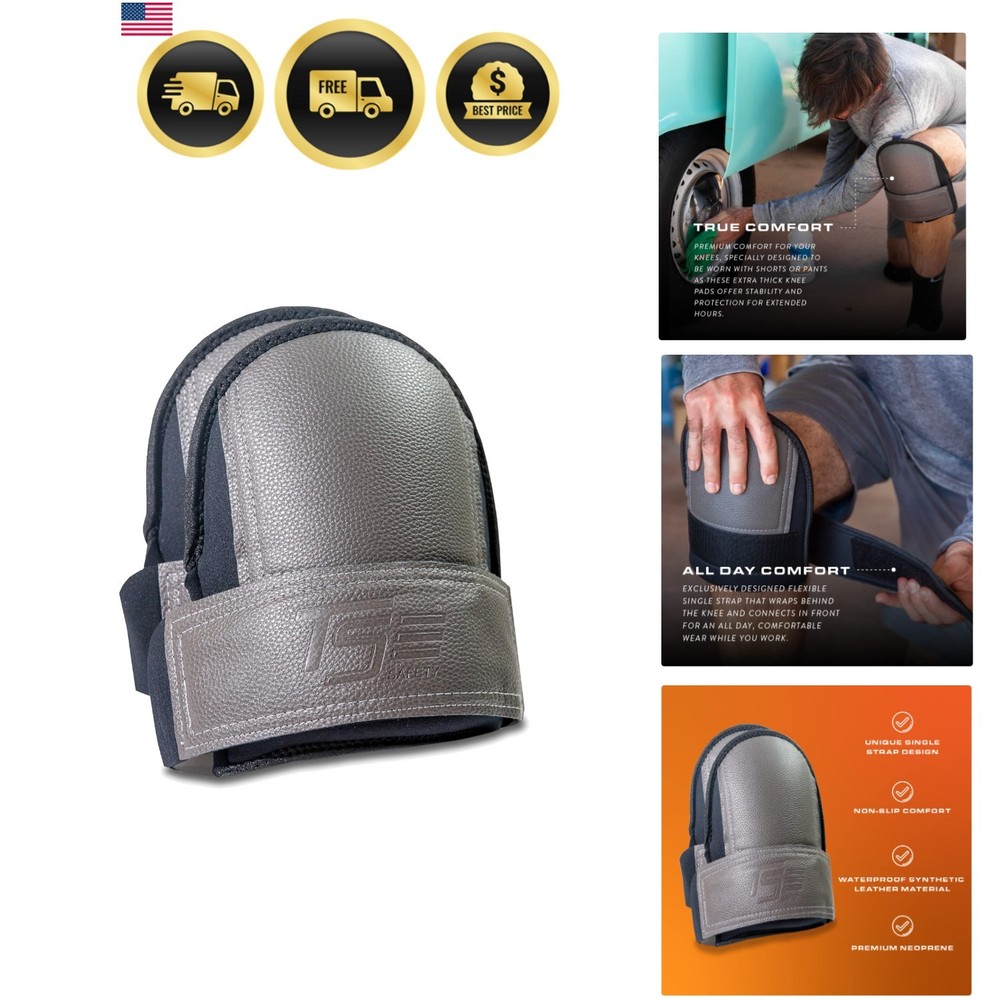 Super Soft Work Knee Pads,  Quality Neoprene Kneeling Pads, Extra Thick Comfo...