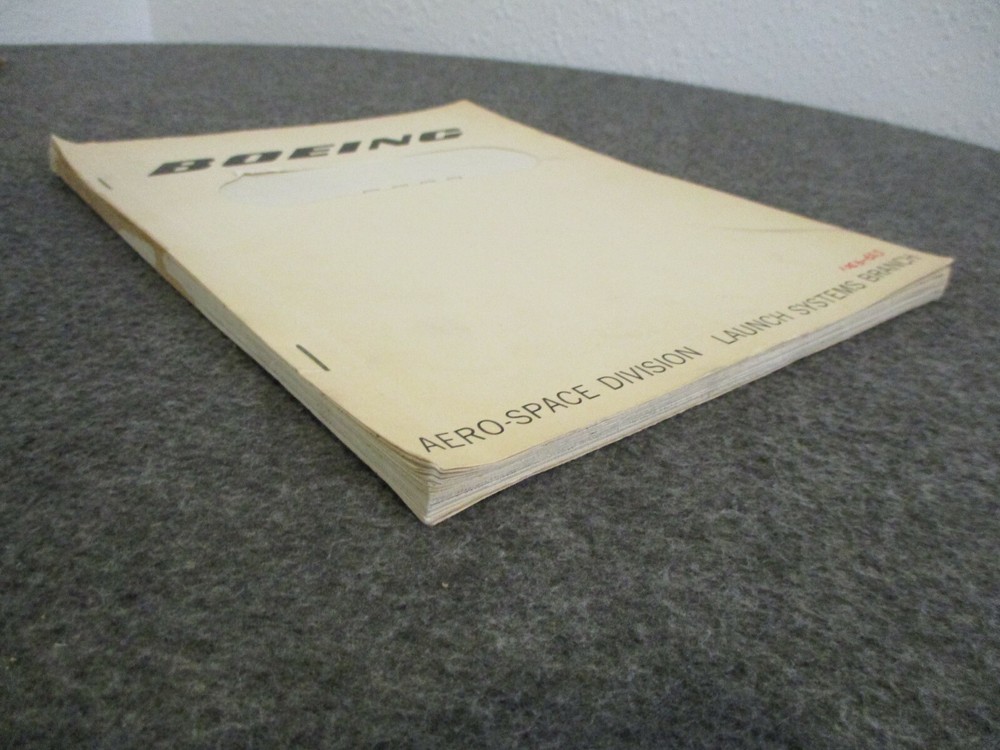 1964 NASA SATURN/ APOLLO - BOEING AEROSPACE TRAINING MANUAL BOOLEAN ALGEBRA