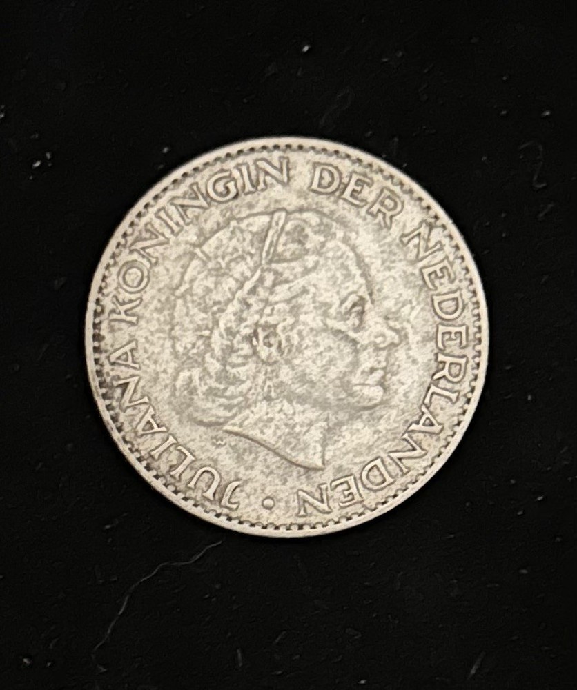 Nederland 1 Gulden Silver Coin