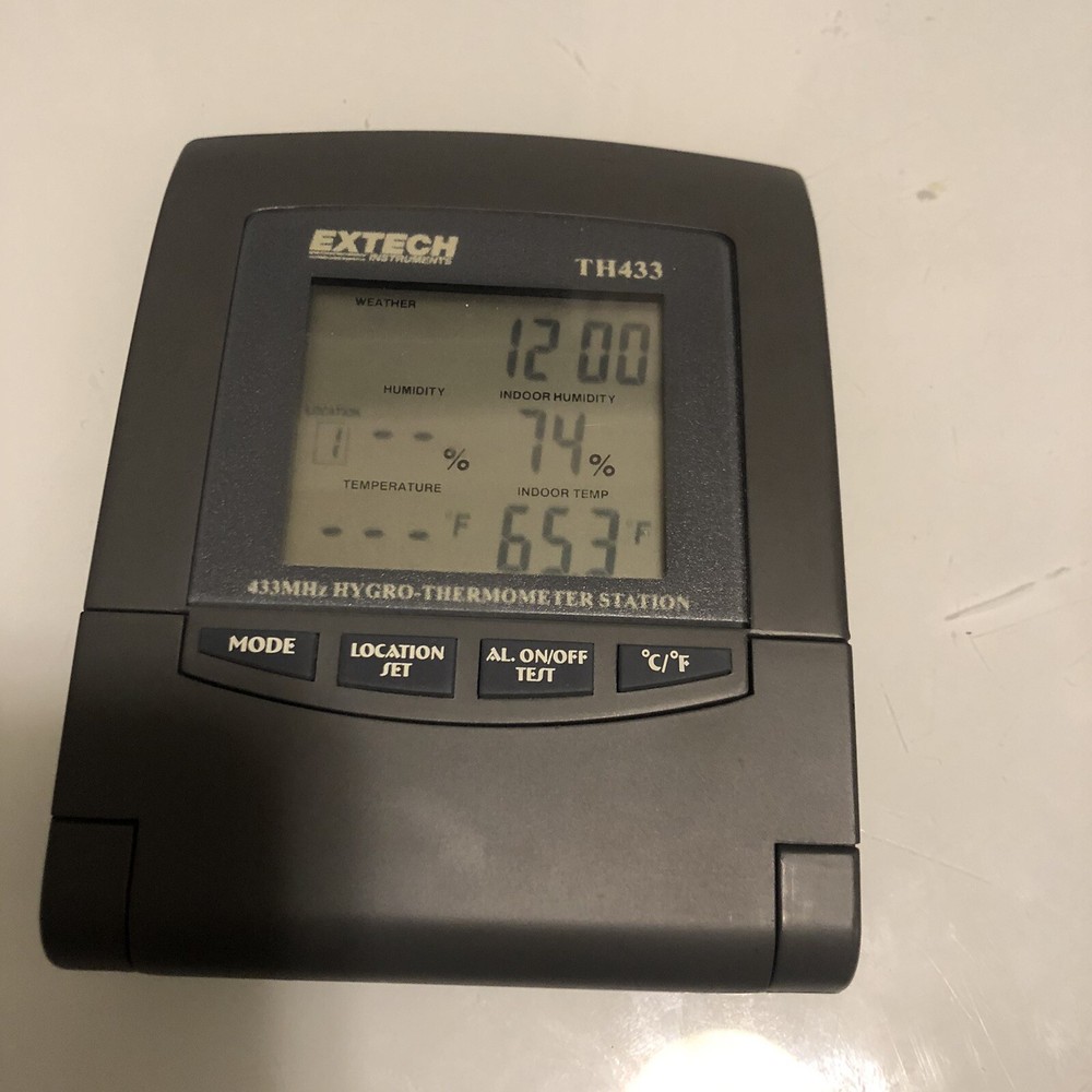 Extech TH433 Digital Wireless Hygro Thermometer -(No External Sensor)-