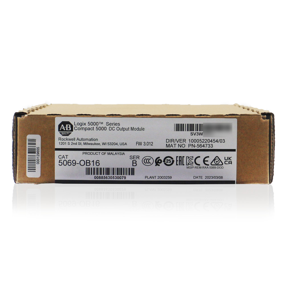 New Allen Bradley 5069-OB16 Compact 5000 DC Output Module UPS/DHL