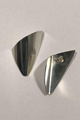 Hans Hansen Sterling Silver Earrings Studs