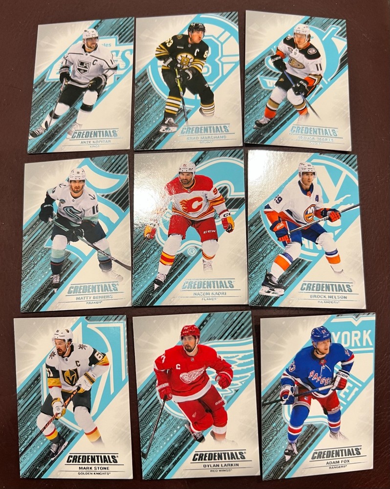 2024-25 Upper Deck Credentials Hockey - Set Builder #1-100 - You Pick!