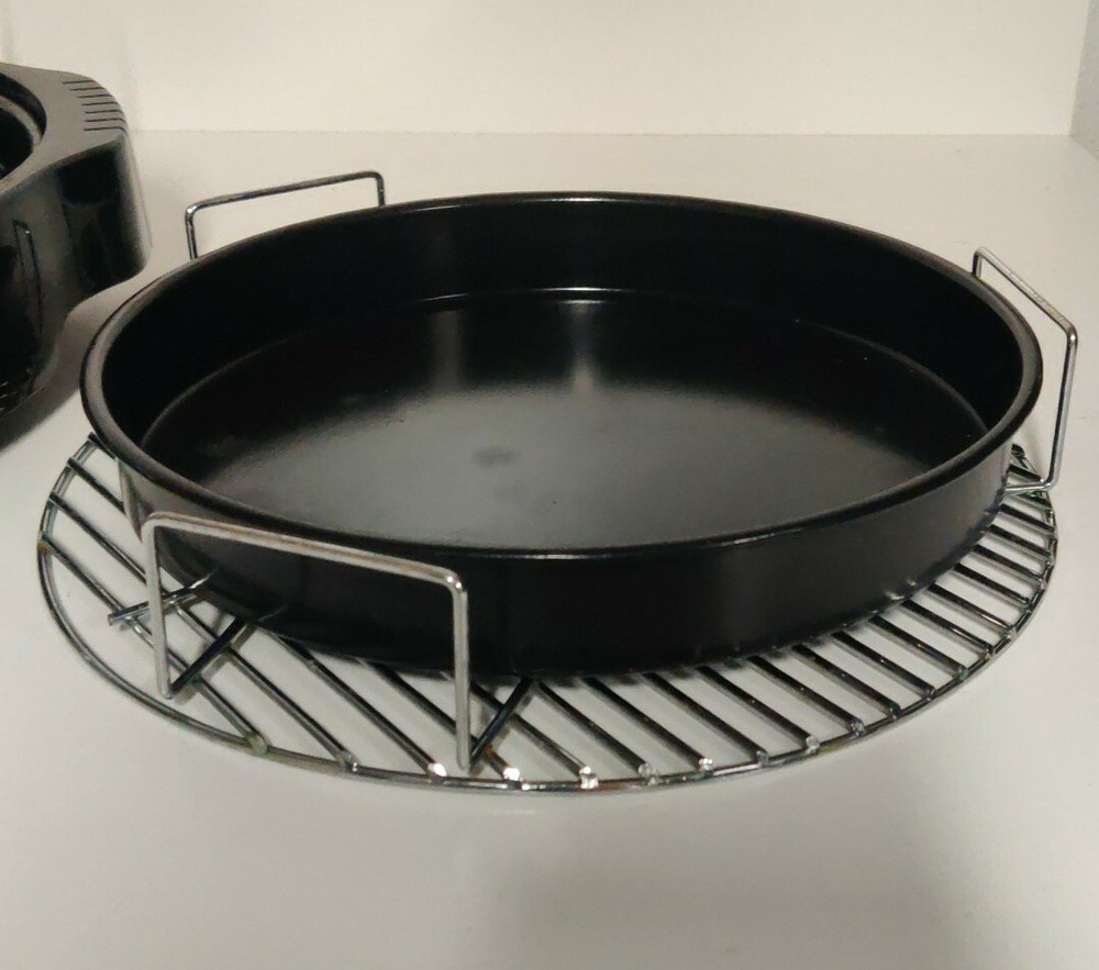 NUWAVE PRO PLUS INFRARED OVEN DRIP PAN, 2 WIRE COOKING RACKS + BASE 20322