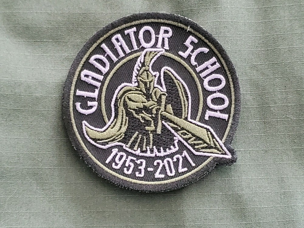 DVI Gladiator School Embroidered Patch