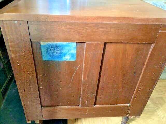 Antique 5 drawer spool cabinet