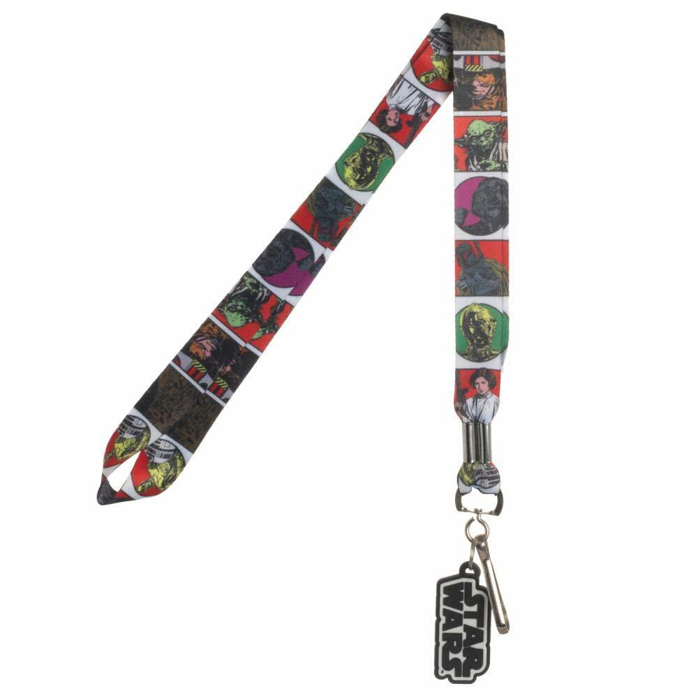 Star Wars Characters Charm and Lanyard