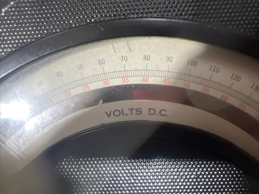 Vintage Weston DC Voltmeter Model 45 Used Surplus