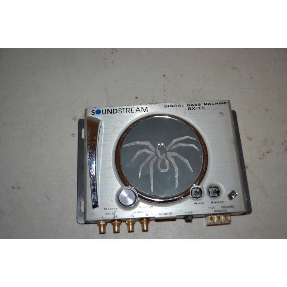 Soundstream BX-15 Digital Bass Machine Processor Car Audio Equalizer