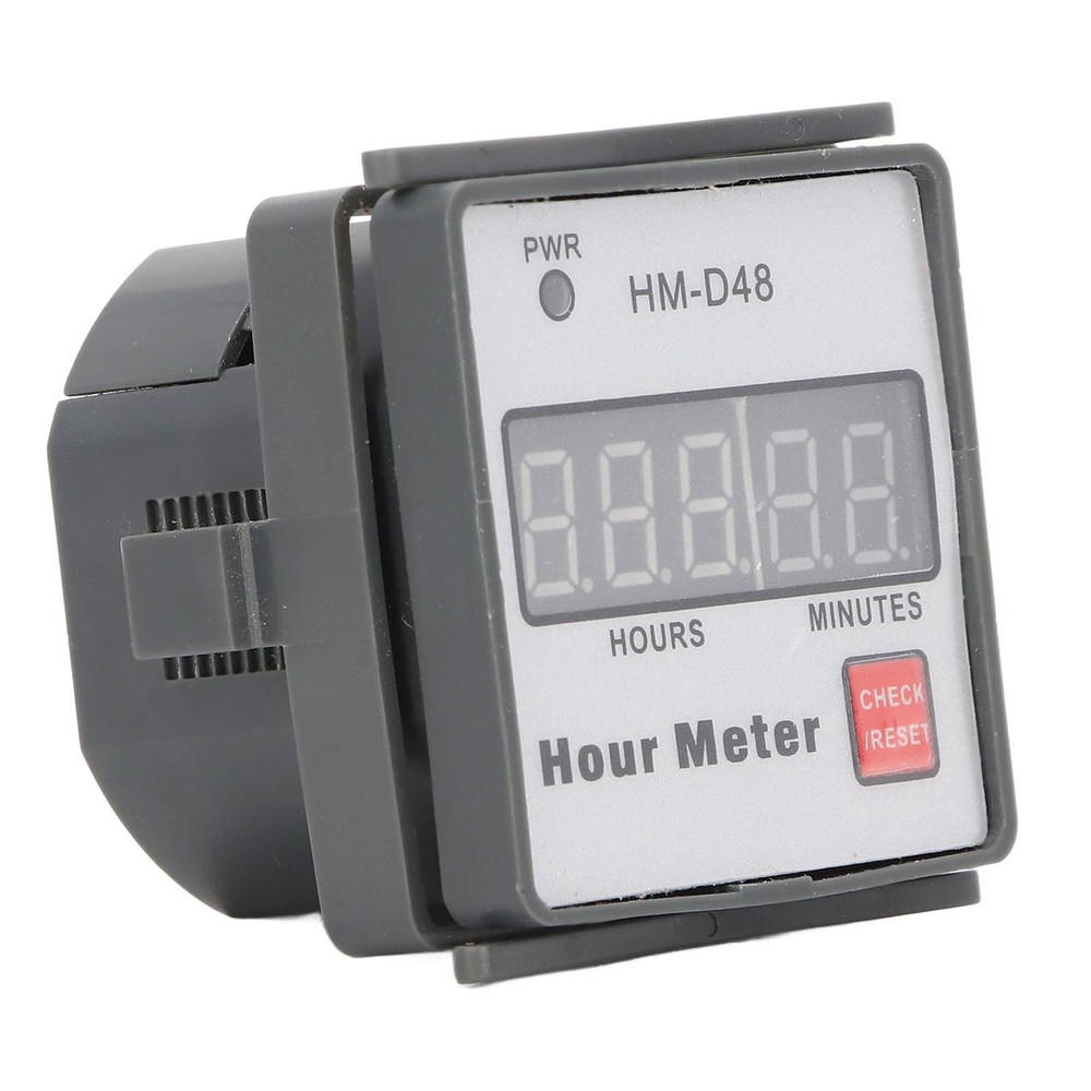 Digital Hour Meter Wide Timing Range Easy Operate For Industrial Use Premium