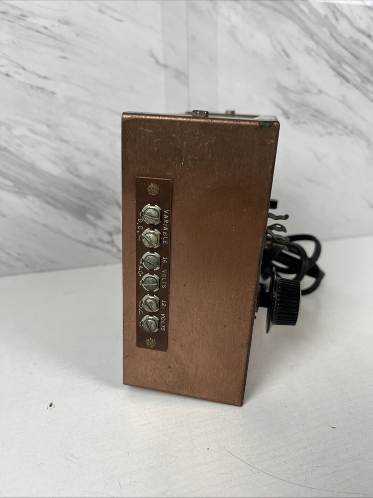 Model Train Transformer By Model Rectifier Corporation Model 3 Throttle Pack