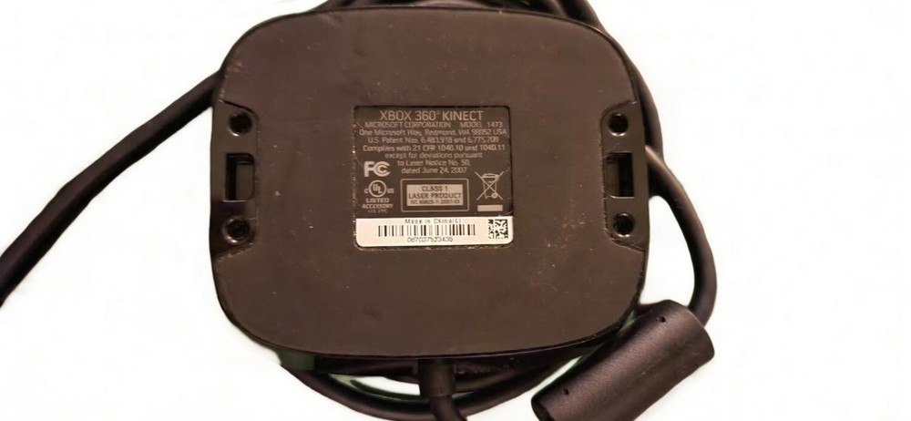 Xbox 360 Kinect Sensor Model 1473 + 3 Games Bundle Tested Working Excellent