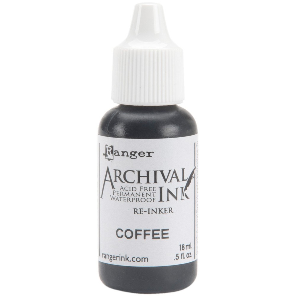 Archival Pad Re-Inker .5oz Coffee
