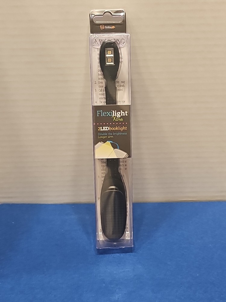 Flexilight Xtra Black Dots LED Book Light by Thinking Gifts - NEW