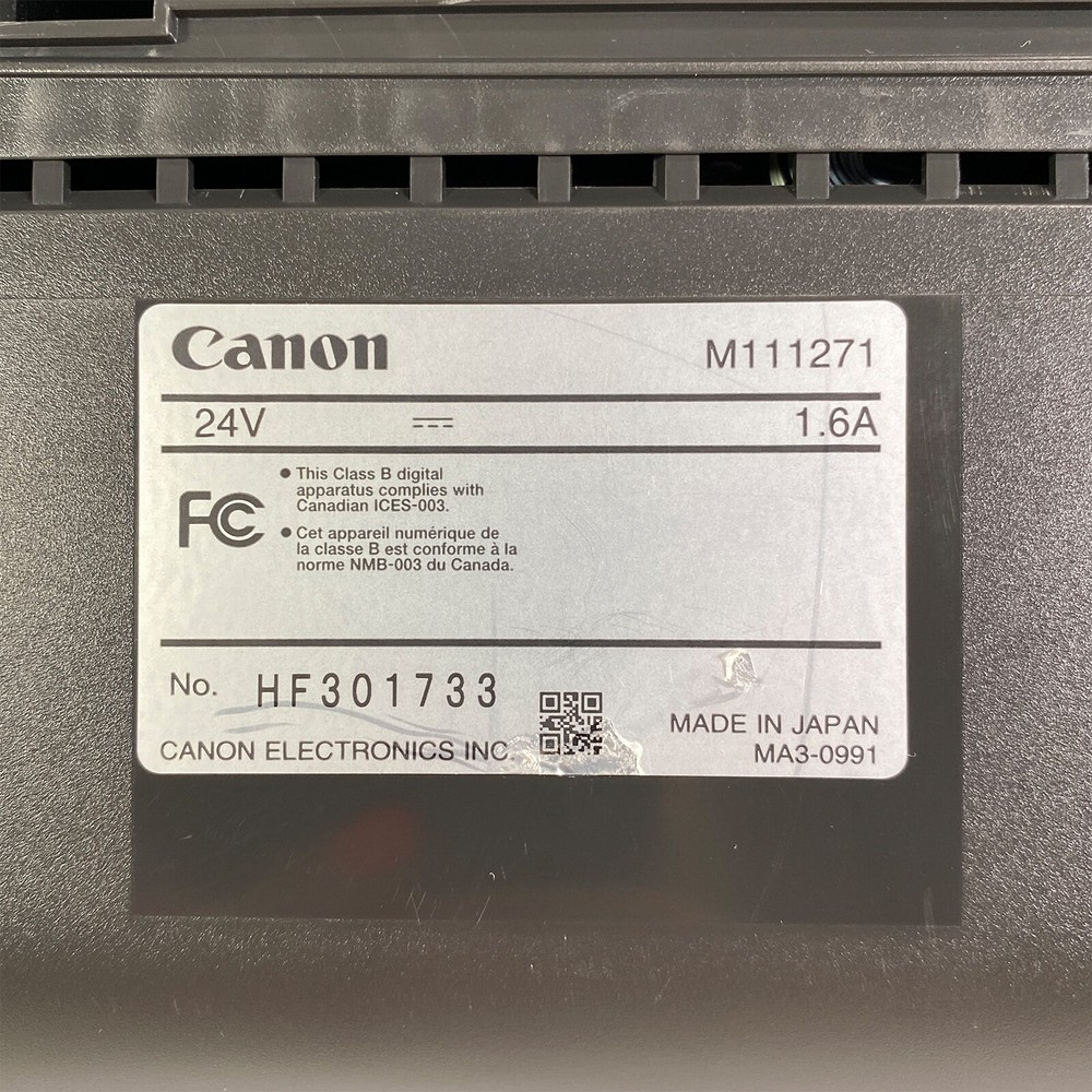 Canon imageFORMULA ScanFront 400 Networked Document Scanner NO INPUT TRAY