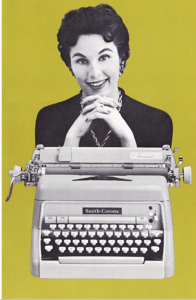 Smith Corona Secretarial Typewriter User Instruction Manual