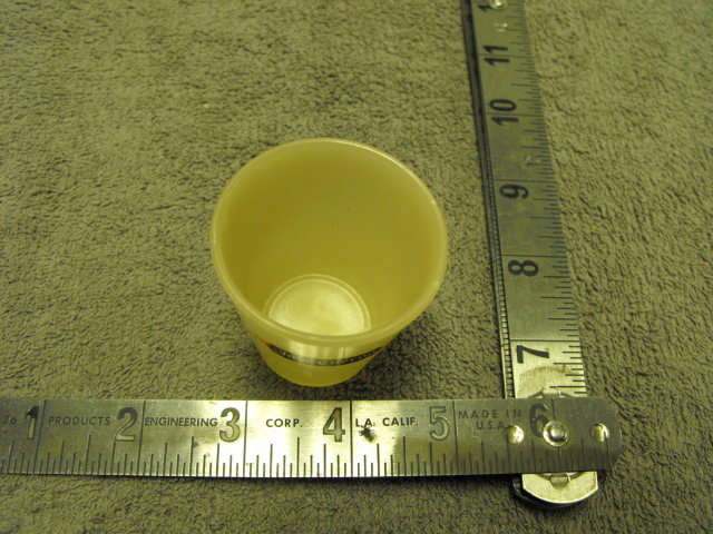 Jose Cuervo Plastic Shot Glass