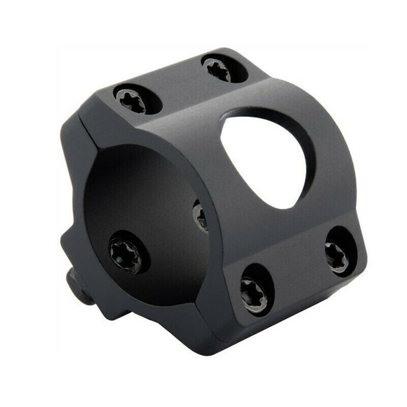 Tactical MLOK Offset Light Mount 1" Ring Mount for M-LOK Rail Flashlight Scope