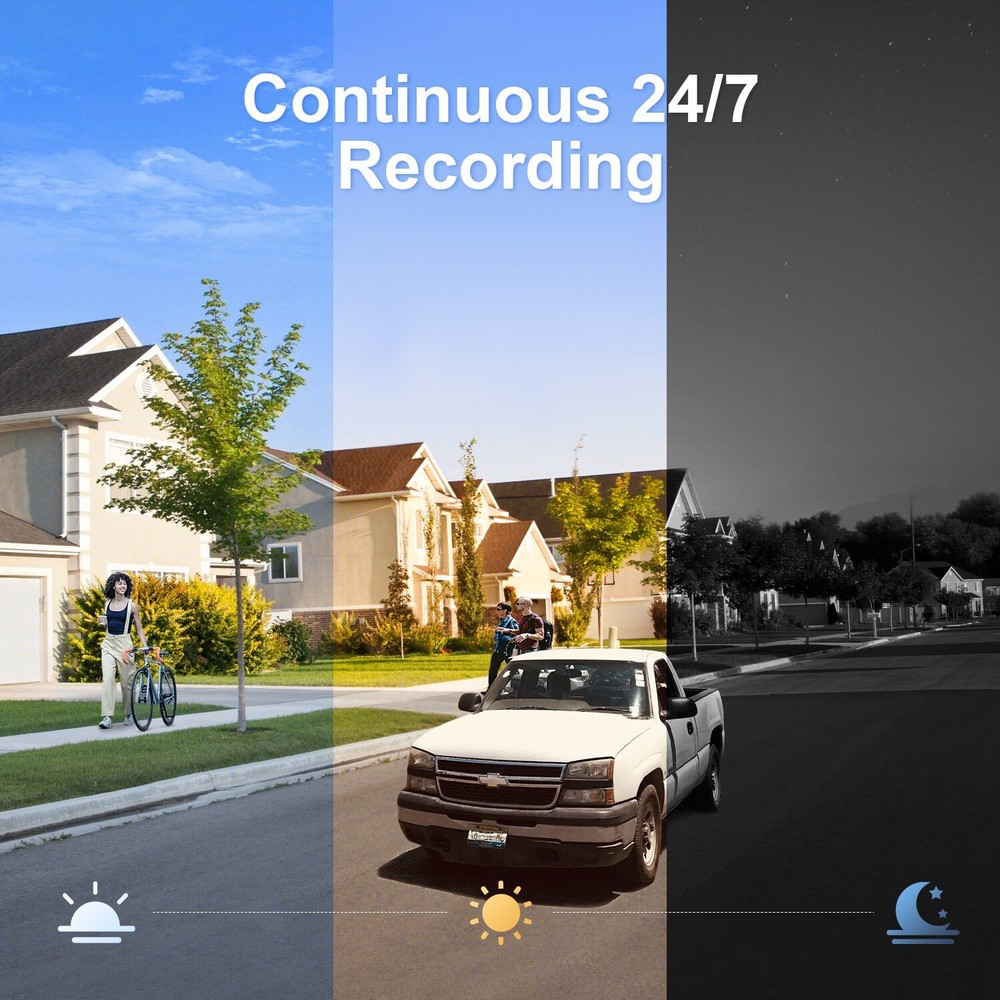 Wireless Security Camera System 5MP 10CH NVR Audio Human Detection Camera System