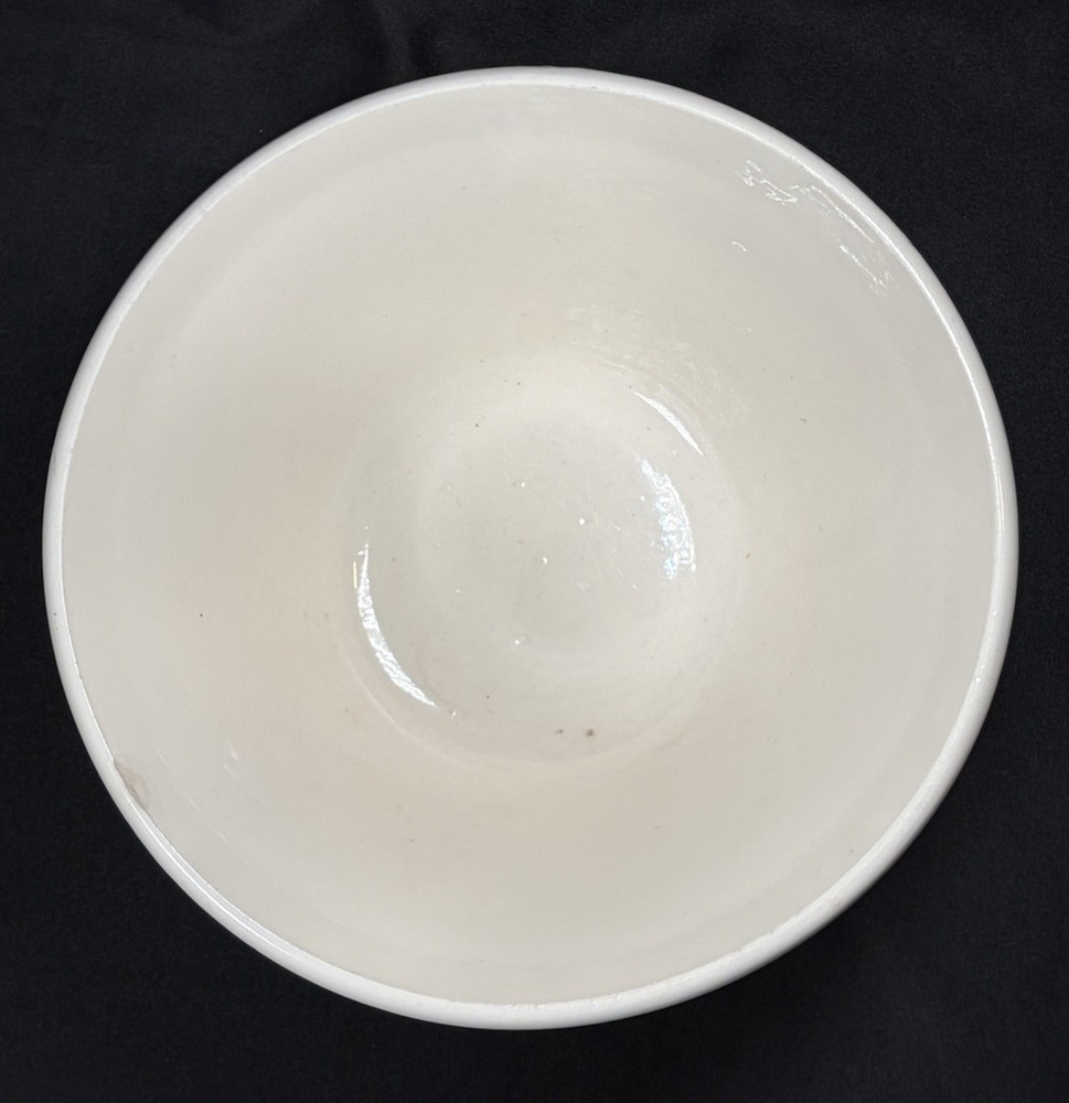 Vintage Ceramic 1 Qt Pudding Basin 7.25” Christmas Pudding Mold British Made
