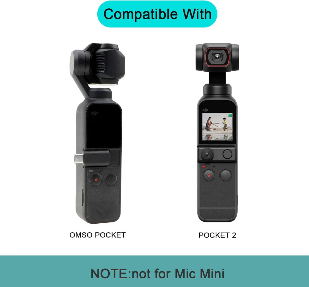 Hanatora USB-C Smartphone Adapter for DJI Pocket 2/Osmo Pocket Camera, Android C