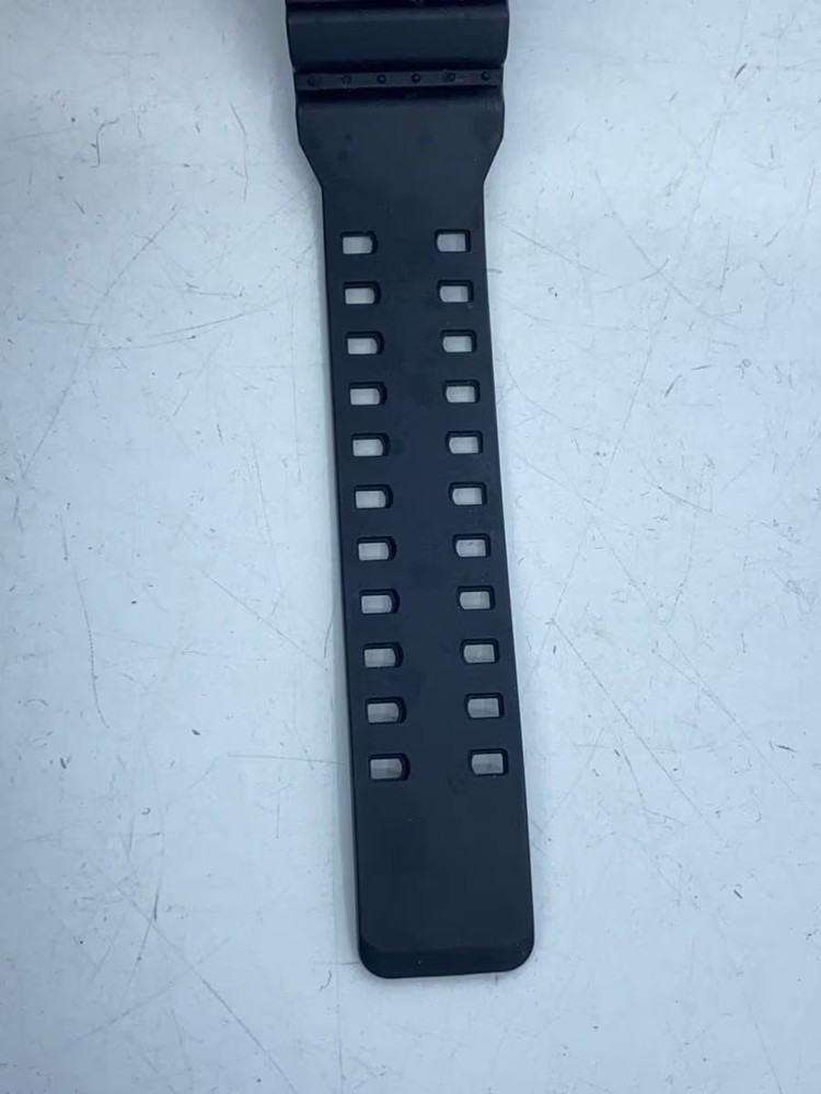 CASIO Quartz Watch Analog Digital Rubber BLU BLK GA 710
