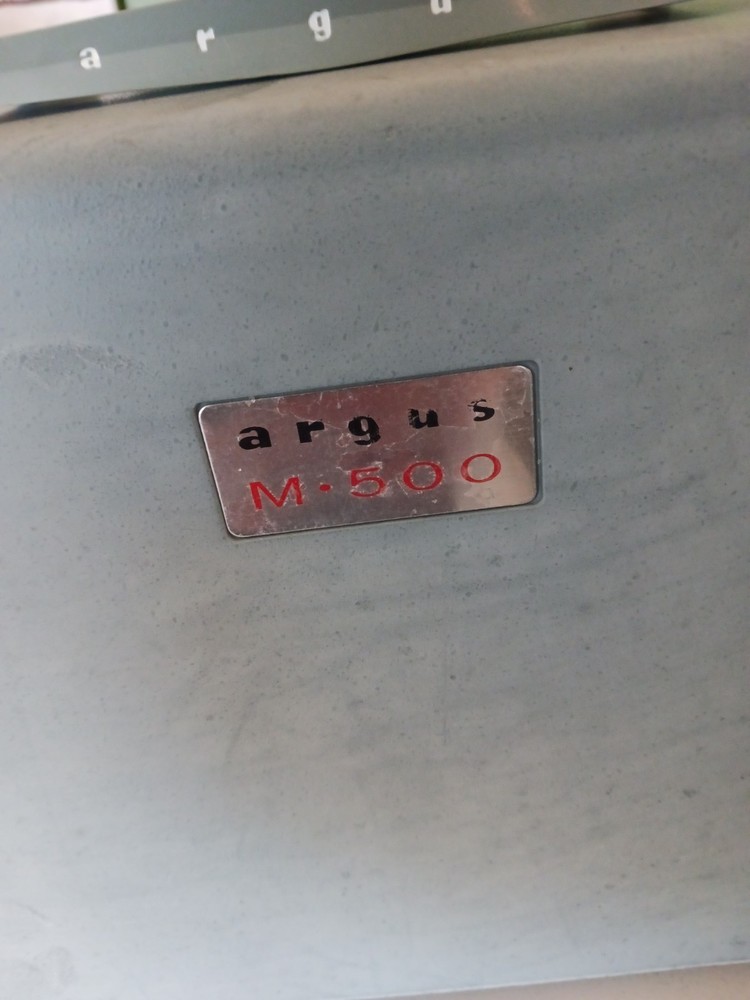 Argus Showmaster 500-A 8MM Portable Projector Untested