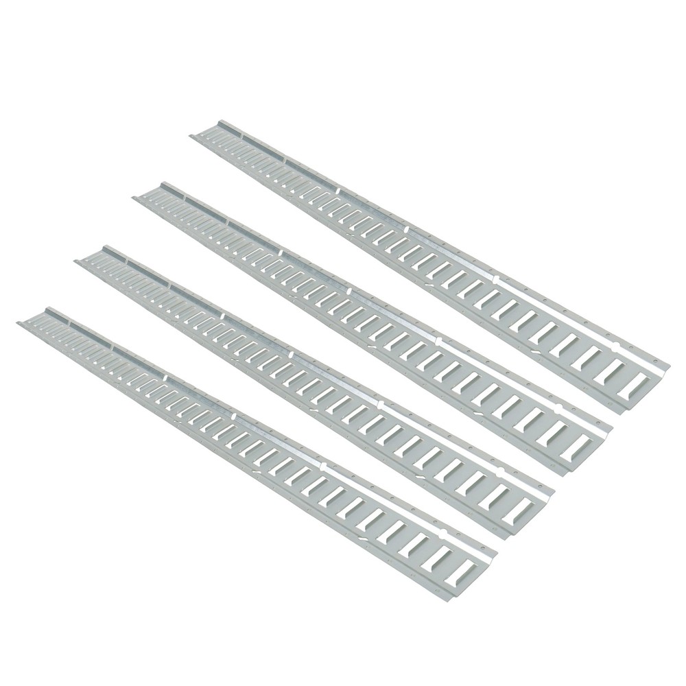 LABLT 4 Pcs Secure Cargo Heavy Load 6' E Track Tie Down Rail System For Truck