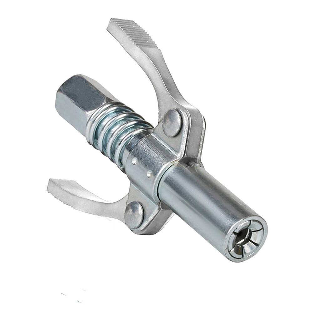 US 2-4 Pcs Grease Gun Coupler Double Handle High Pressure Quick Release Lock Oil