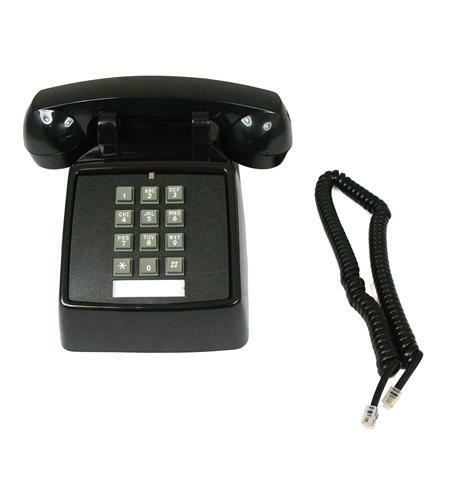Cortelco 2500 Basic Single Line Desk phone (Black/NEW)
