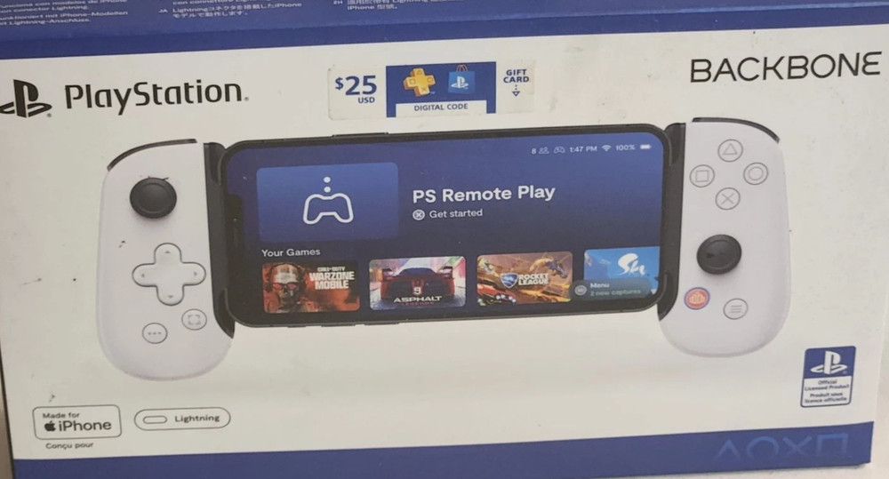 Backbone One PlayStation Edition for iPhone Lightning Mobile Gaming Controller