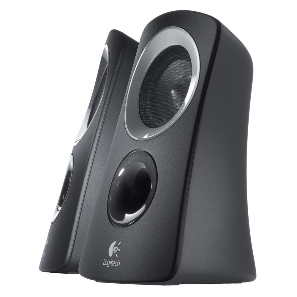 Logitech Z313 50 Watts Computer Speaker System with Subwoofer - Black
