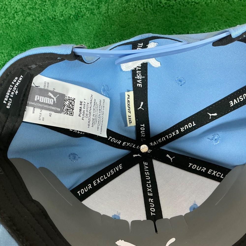 Puma P110 Snapback Blue Adjustable Golf Hat