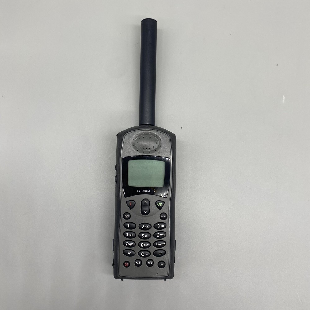 Iridium Satellite Phone Model 9505A No Battery Gray-Fair