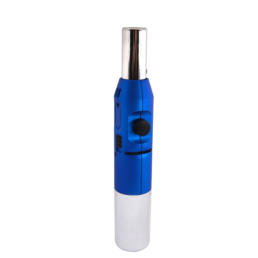 2 Pack Pen Jet Butane Torch Lighter Safety Lock & Adjustable Flame Refillable