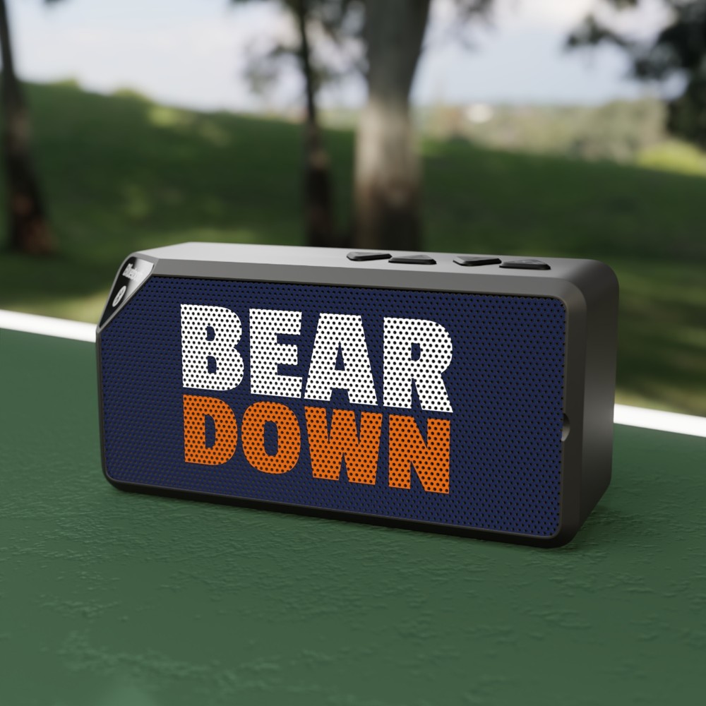 Chicago Bears Bluetooth Speaker - Bear Down Tailgate