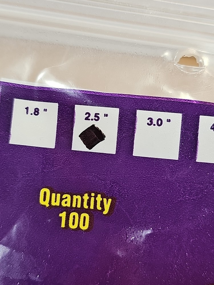 Norway Duravanes 2.5" Orange - 100 pack