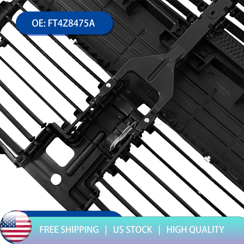 Active Grille Shutter w/ Motor Assembly Black Fits Ford Edge 2015 2016 2017 2018