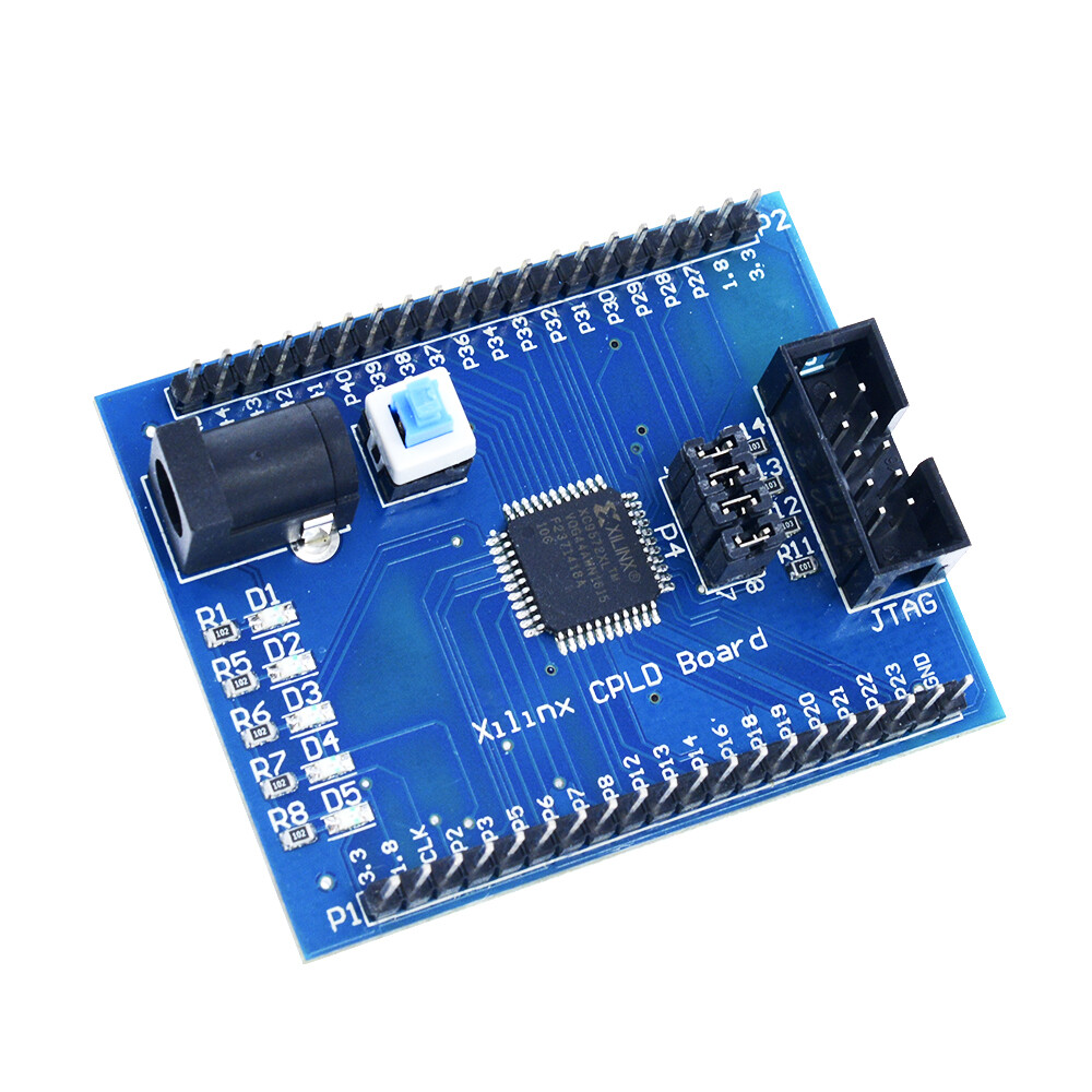 XC9572XLCPLD AMS Development Learning Test Board + 4 Programm LED
