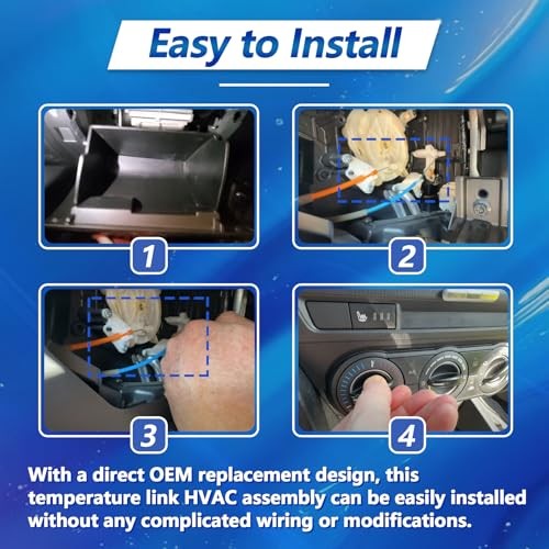 BHS261A20A Temperature Link HVAC Assembly Fit for Mazda 3 2014 2015 2016 2017