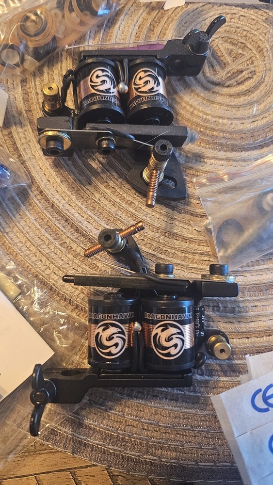 DRAGONHAWK TRADITIONAL TATTOO KIT OPEN BOX UNTESTED/PARTS READ DESCRIPTION