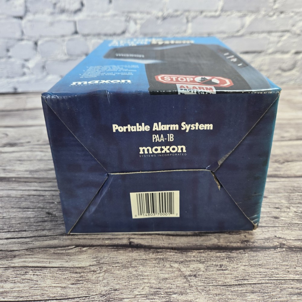 1991 Maxon Portable Alarm System PAA-1B