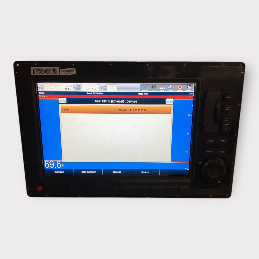 Raymarine E120W Widescreen Multifunction Display E62223 *CORE ONLY* - Tested