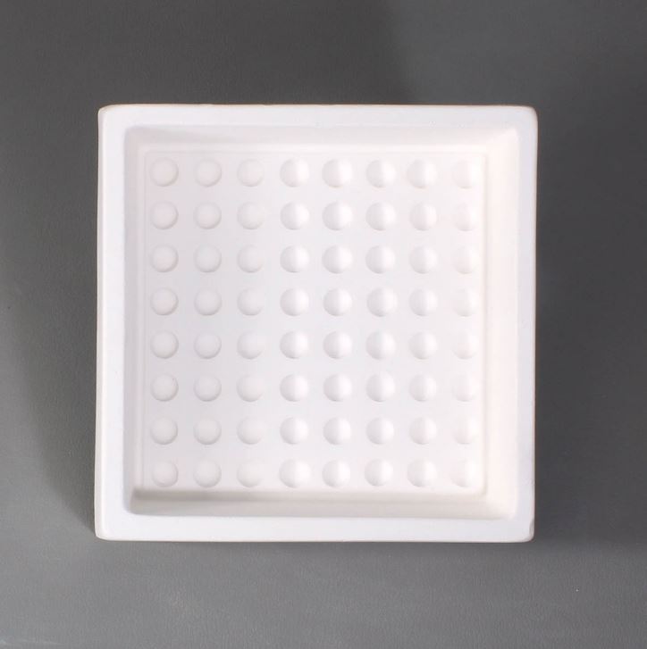 Dot Coaster Mold Glass Fusing Kiln Mold