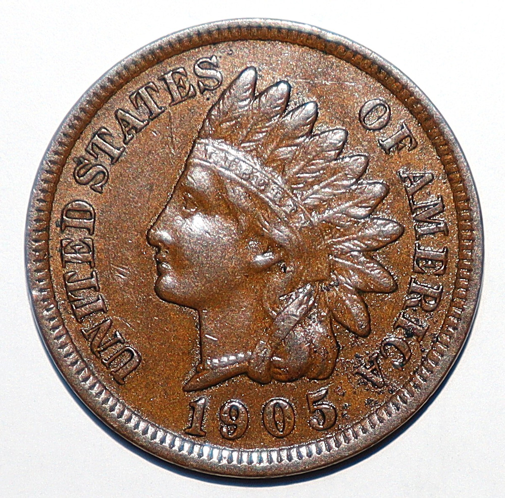 1905 Indian Head Cent XF (S95)