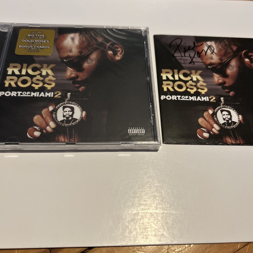 Rick Ross Signed CD Booklet with CD